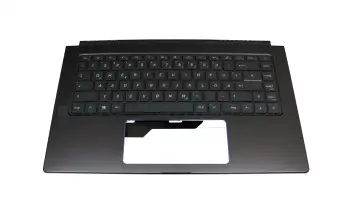 957-16S31E-C07 teclado incl. topcase original MSI DE (alemán) gris/canaso con retroiluminacion