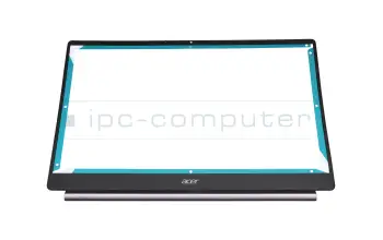 60.HJEN8.003 marco de pantalla Acer 35,6cm (14 pulgadas) negro-gris original