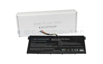 IPC-Computer batería 11,4 V (tipo AC14B18J) compatible para Acer KT00303016 con 41,04Wh
