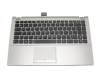 90R-N5M1K1A00Y teclado incl. topcase Asus DE (alemán) negro/plateado