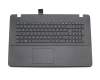 90NB08F1-R30100 teclado incl. topcase original Asus DE (alemán) negro/negro