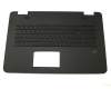 90NB0756-R31GE0 teclado incl. topcase original Asus DE (alemán) negro/negro con retroiluminacion