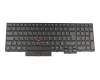 01YP572 teclado original Lenovo DE (alemán) negro/negro con mouse-stick sin backlight