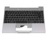 40075128 teclado incl. topcase original Medion DE (alemán) negro/canaso
