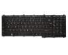 Alternativa para G83C000AU2RO teclado original Toshiba DE (alemán) negro