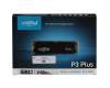 Crucial P3 Plus PCIe NVMe SSD 500GB (M.2 22 x 80 mm) para Medion Erazer Defender P50