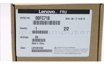 Lenovo 00FC718 CABLE Rear UID Switch Blue LED