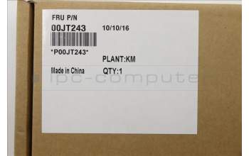 Lenovo 00JT243 FRU Base,labels