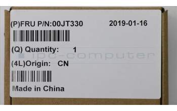 Lenovo 00JT330 FRU LOGO Cable ASM