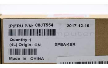 Lenovo 00JT554 FRU Speaker R (ONKYO)