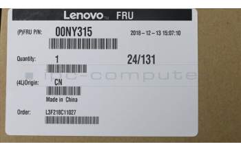 Lenovo LCD Cover,BK,Plastic para Lenovo ThinkPad P70 (20ES/20ER)