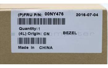 Lenovo 00NY476 FRU LCD Norml Bezel Cover WS