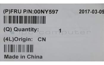 Lenovo 00NY597 Saddle ASM,Mg,Right