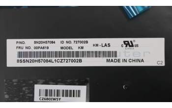 Lenovo 00PA619 Lin-Tastatur, LAS, lateinischer Schriftsatz