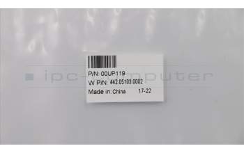 Lenovo 00UP119 LCD Strip Cover,PC/ABS,BLK