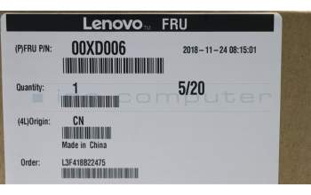 Lenovo BEZEL ODD MAIN BEZEL WITHOUT CR ASM para Lenovo ThinkStation P300