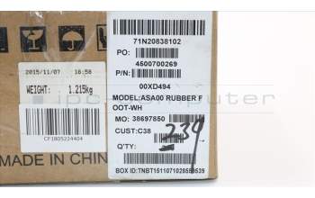 Lenovo 00XD494 MECHANICAL RUBBER_FOOT_WHITE