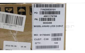 Lenovo CABLE CABLE_3IN1_M/B-LVDS_HD para Lenovo ThinkCentre S200z (10K4/10K5)