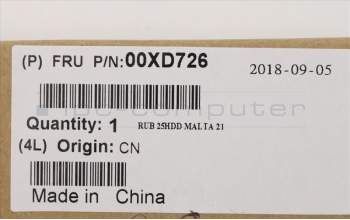 Lenovo 00XD726 MECHANICAL RUB_25HDD_M800z