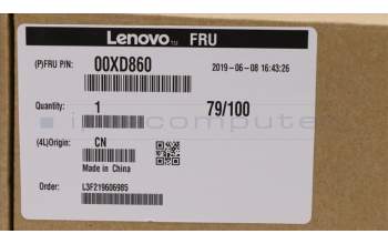 Lenovo MECH_ASM 3.5 to 2.5 HDD BKT,Fox para Lenovo ThinkCentre M73p (10K9/10KA/10KB/10KC)