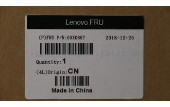 Lenovo MECH_ASM ASSY Front bezel for NT para Lenovo ThinkCentre M810Z (10NX/10NY/10Q0/10Q2)