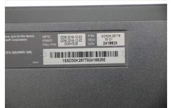 Lenovo 00XH528 DT_KYB Slim USB KB N L-B_US-EU
