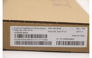 LENOVO Lenovo USB Keyboard Preferred Pro II CZ para Lenovo ThinkCentre M710q (10MS/10MR/10MQ)