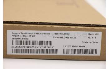Lenovo 00XH712 DT_KYB USB TRDTNL KB BK LA SPA