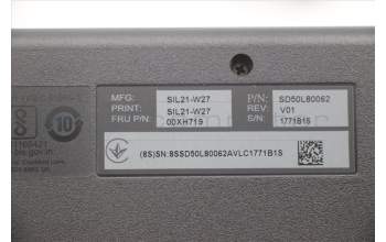 Lenovo DT_KYB USB TRDTNL KB BK SLK para Lenovo ThinkCentre M910q (10MU/10MX/10QN/10MV/10MW)