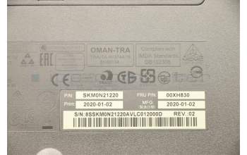 Lenovo 00XH830 Keyboard_Mouse,Wireless,Swiss French/German,Black,Non_Backlight