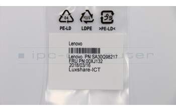 Lenovo ANTENNA Fru, Lx Tiny Wifi ANT Adapter para Lenovo ThinkCentre M710q (10MS/10MR/10MQ)