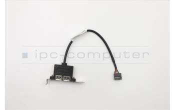 Lenovo CABLE Fru 200mm Rear USB2 LP cable para Lenovo ThinkCentre M710q (10MS/10MR/10MQ)