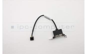 Lenovo CABLE Fru 200mm Rear USB2 LP cable para Lenovo ThinkCentre M76 (3128)