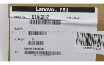 Lenovo 01AG802 MEMORY 8GB DDR3L 1600 UDIMM