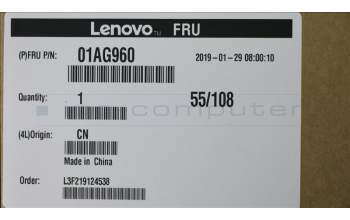 Lenovo 01AG960 Display LGD LM215WFA-SSA1