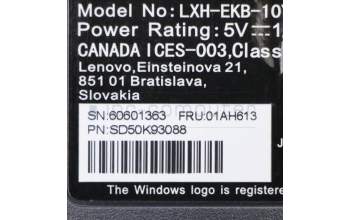 Lenovo DT_KYB EKB-10YA(SP) B-Silk USB,SP para Lenovo IdeaCentre H30-50 (90B8/90B9)