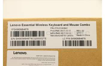Lenovo 01AH841 KYB_MOUSE Primax RFBU71 2.4G BK HE