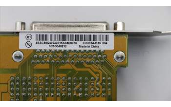 Lenovo CARDPOP PCIEx1 4 Serial card HP para Lenovo ThinkCentre M70t (11EV)