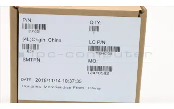 Lenovo 01AV350 CARDPOP LCD LED Board