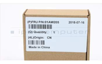 Lenovo 01AW205 MECHANICAL SSD thermal plate,for DIS/UMA