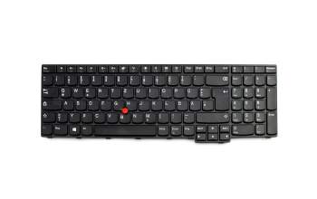 01AX132 teclado original Lenovo DE (alemán) negro/negro con mouse-stick