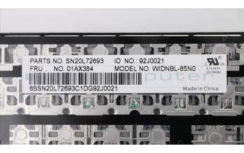 Lenovo 01AX384 NB_KYB Windu KBD,NO,CHY