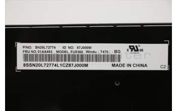 Lenovo 01AX453 NB_KYB Windu KBD,BG,LTN