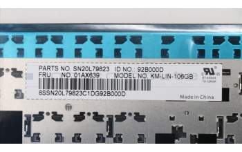 Lenovo 01AX639 NB_KYB Lin2 KBD,GB,CHY