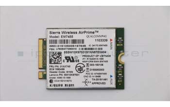 Lenovo WIRELESS Wireless,CMB,SIE,EM7455 RV2 para Lenovo ThinkPad P71 (20HK/20HL)