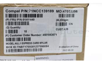 Lenovo MECHANICAL Express Mylar para Lenovo ThinkPad L570 (20JQ/20JR)
