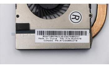 Lenovo FAN FAN,Delta para Lenovo ThinkPad L570 (20JQ/20JR)