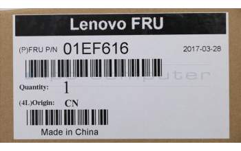 Lenovo 01EF616 MECHANICAL 332AT PCI_SLOT_COVER