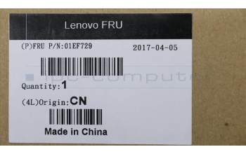 Lenovo 01EF729 MECH_ASM ASSY Panel BTM Cover, AIO720