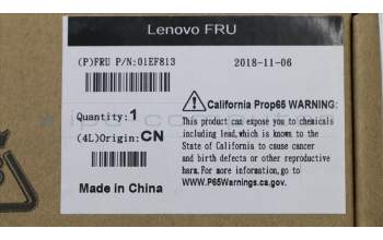 Lenovo BEZEL AVC,334AT,Slim ODD main bezel para Lenovo ThinkCentre M710q (10MS/10MR/10MQ)
